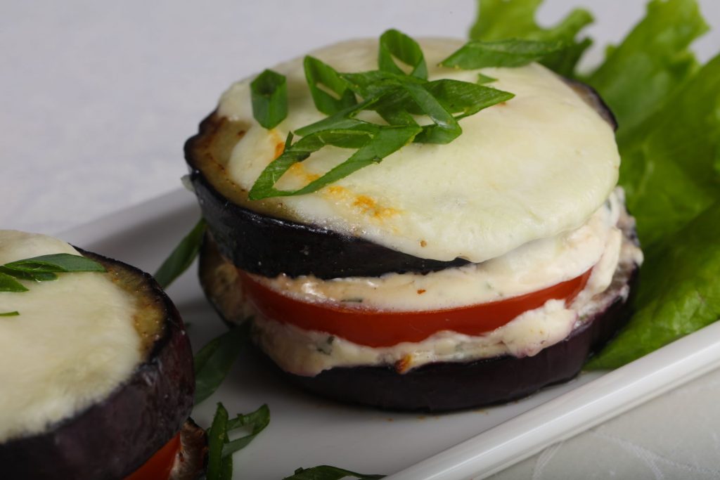 Баклажаны с моцареллой