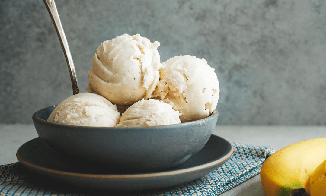 Банановое мороженое