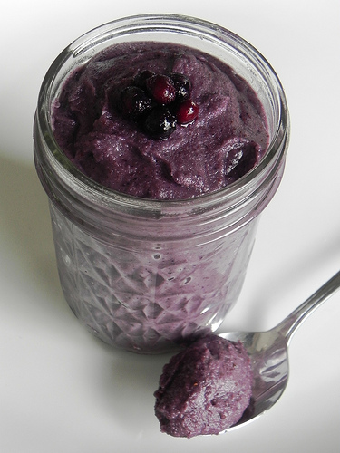 Чернично-кокосовое масло