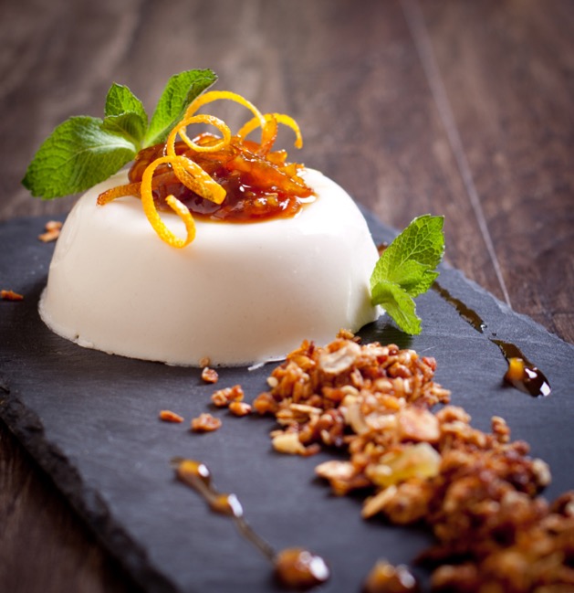 Кокосовая панна-котта