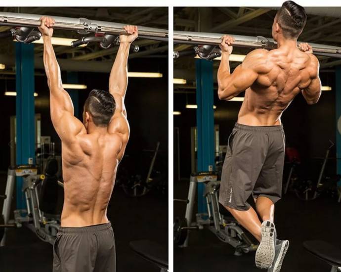 Подтягивание на турнике