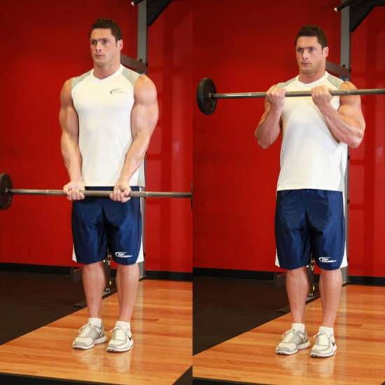 Прямой хват