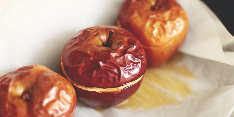 Разгрузочный день на печеных яблоках