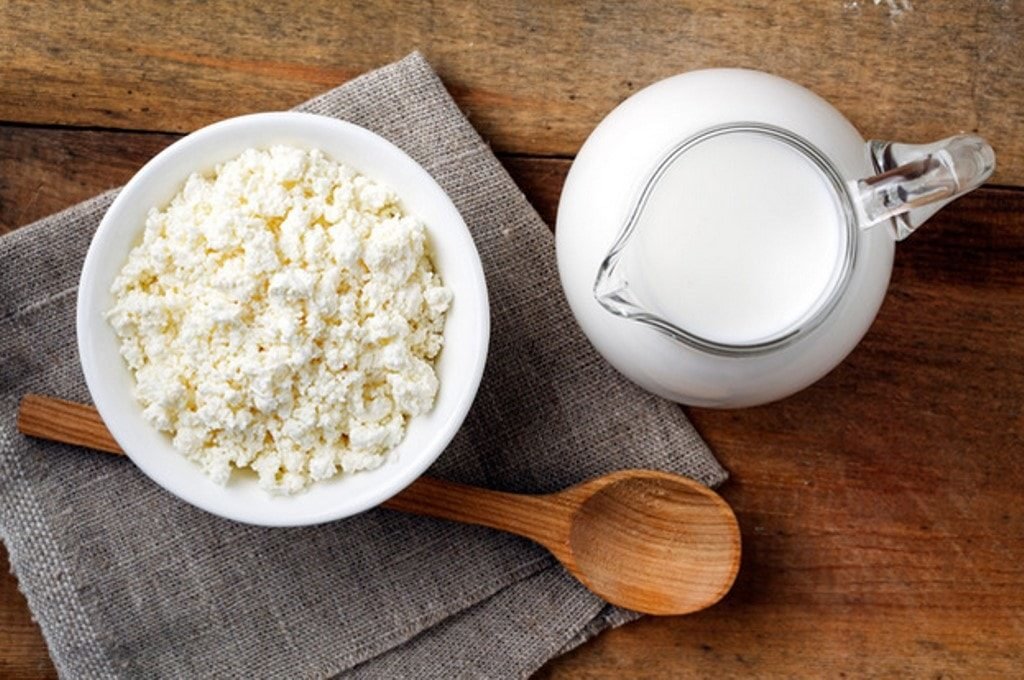 Разгрузочный день на твороге и кефире