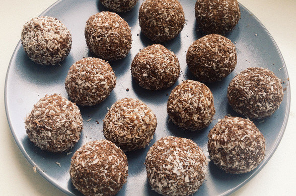 Веганские макробиотические конфеты