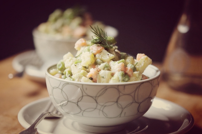 Веганский «Оливье»